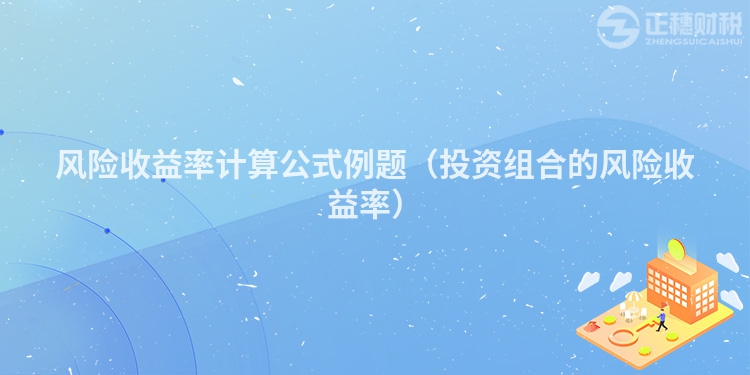 风险收益率计算公式例题（投资组合的风险收益率）