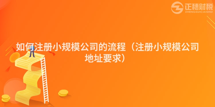 如何注册小规模公司的流程（注册小规模公司地址要求）