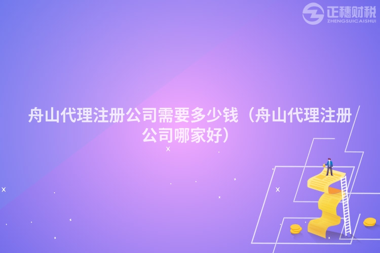 舟山代理注册公司需要多少钱（舟山代理注册公司哪家好）
