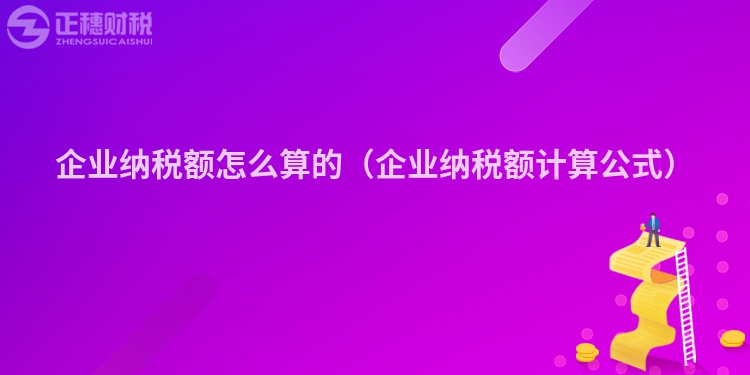企业纳税额怎么算的（企业纳税额计算公式）