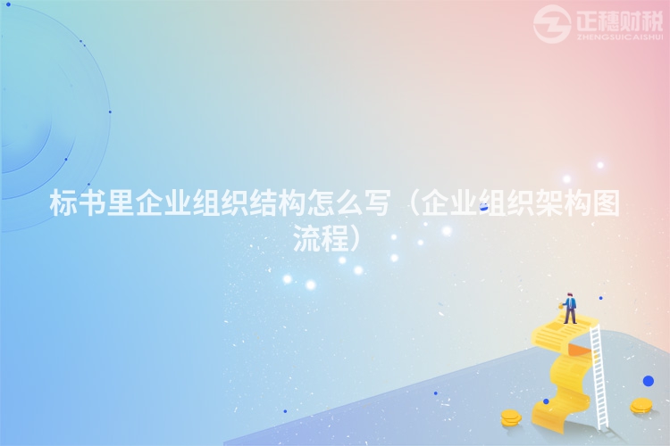 标书里企业组织结构怎么写（企业组织架构图流程）