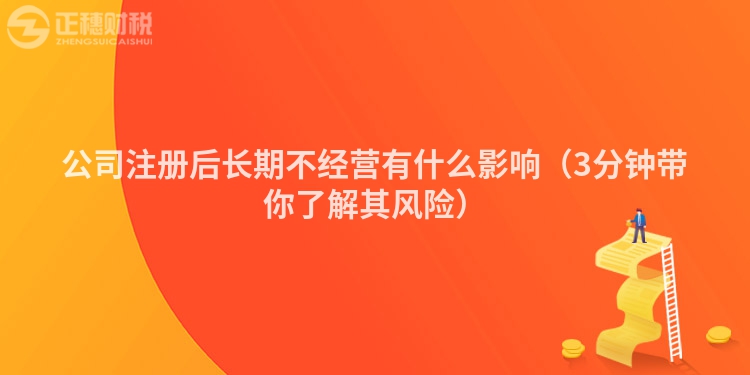 公司注册后长期不经营有什么影响（3分钟带你了解其风险）