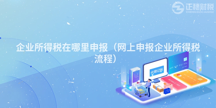 企业所得税在哪里申报（网上申报企业所得税流程）