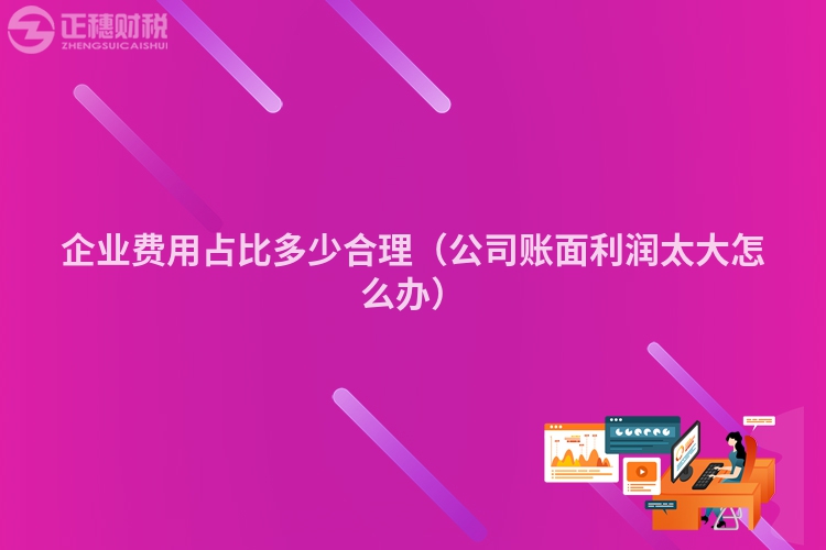 企业费用占比多少合理（公司账面利润太大怎么办）
