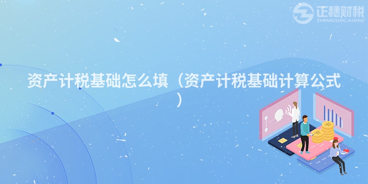资产计税基础怎么填（资产计税基础计算公式）