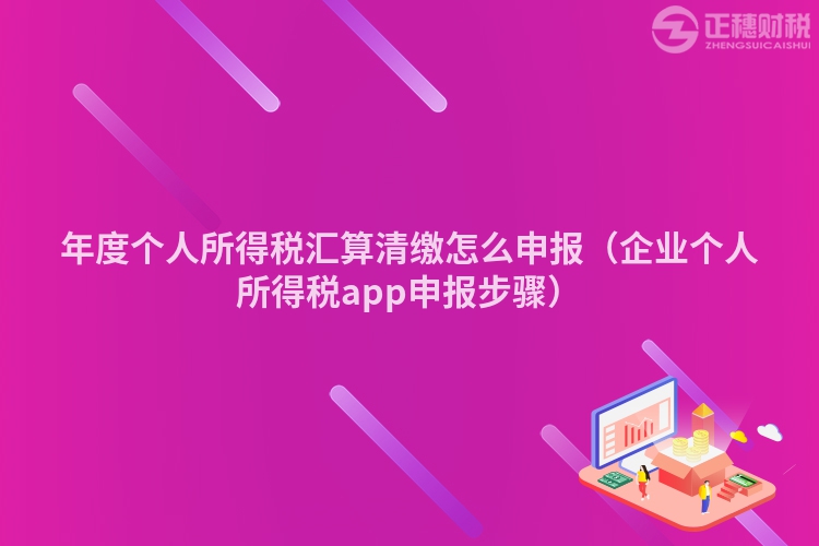 年度个人所得税汇算清缴怎么申报（企业个人所得税app申报步骤）