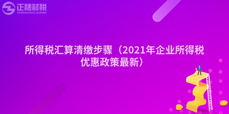 所得税汇算清缴步骤（2023年企业所得税优惠政策最新）